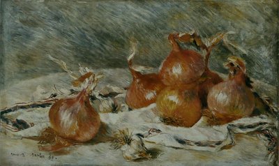 Onions by Pierre Auguste Renoir